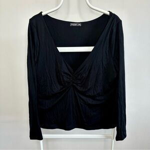 NWOT SHEIN Long Sleeve V-Neck Blouse